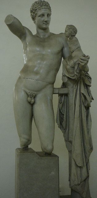 Hermés s malým Dionýsem