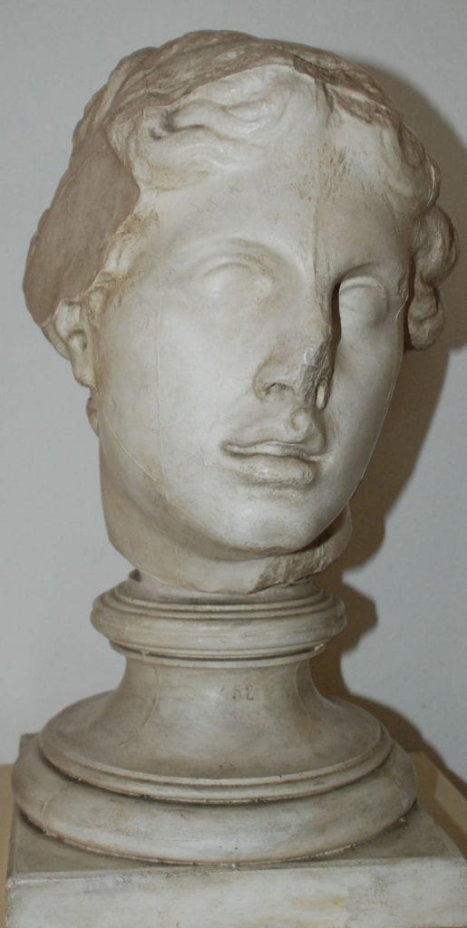 Tzv. Krásná hlava z Pergamu (Afrodíté)