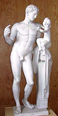 Hermés s malým Dionýsem