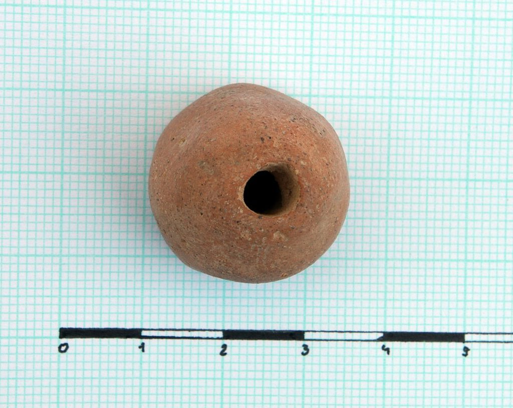 Clay perforated object