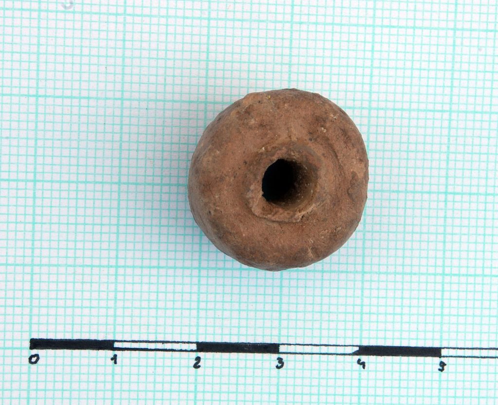 Clay perforated object
