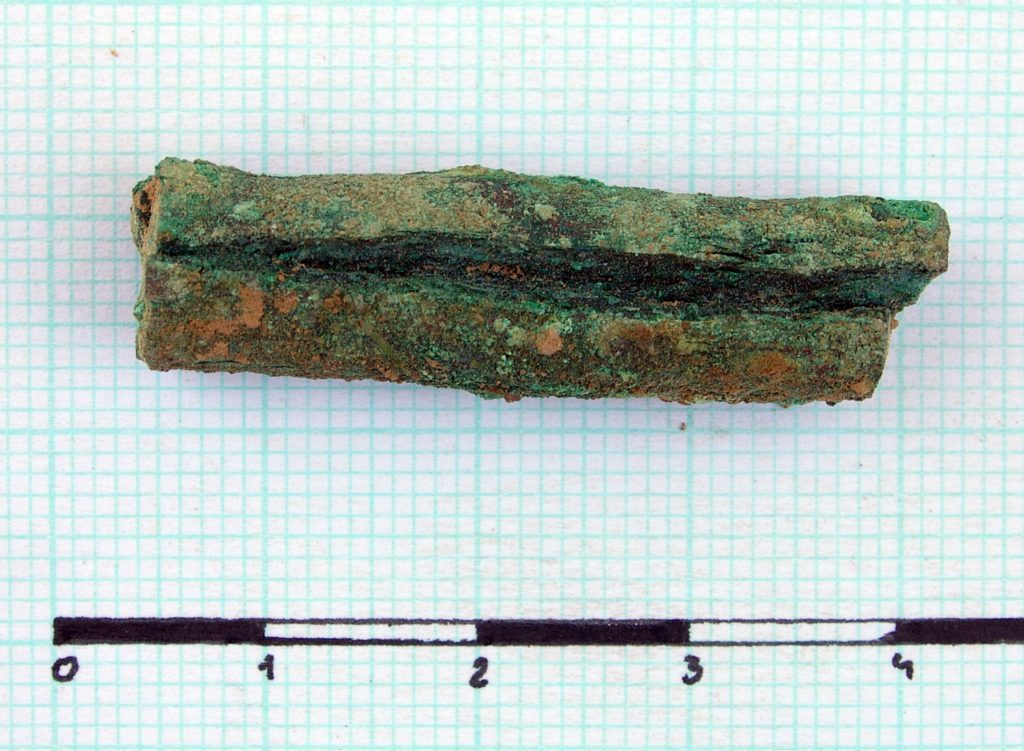 Fragment of bronze object
