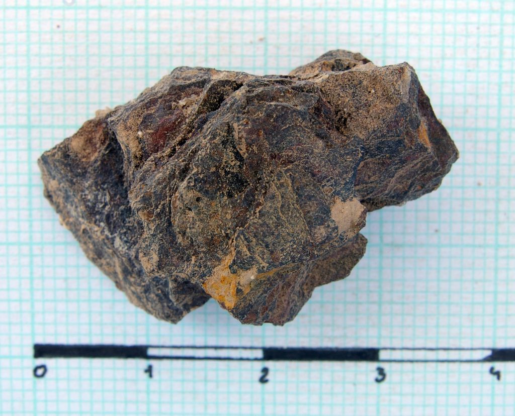 Fragment of iron object