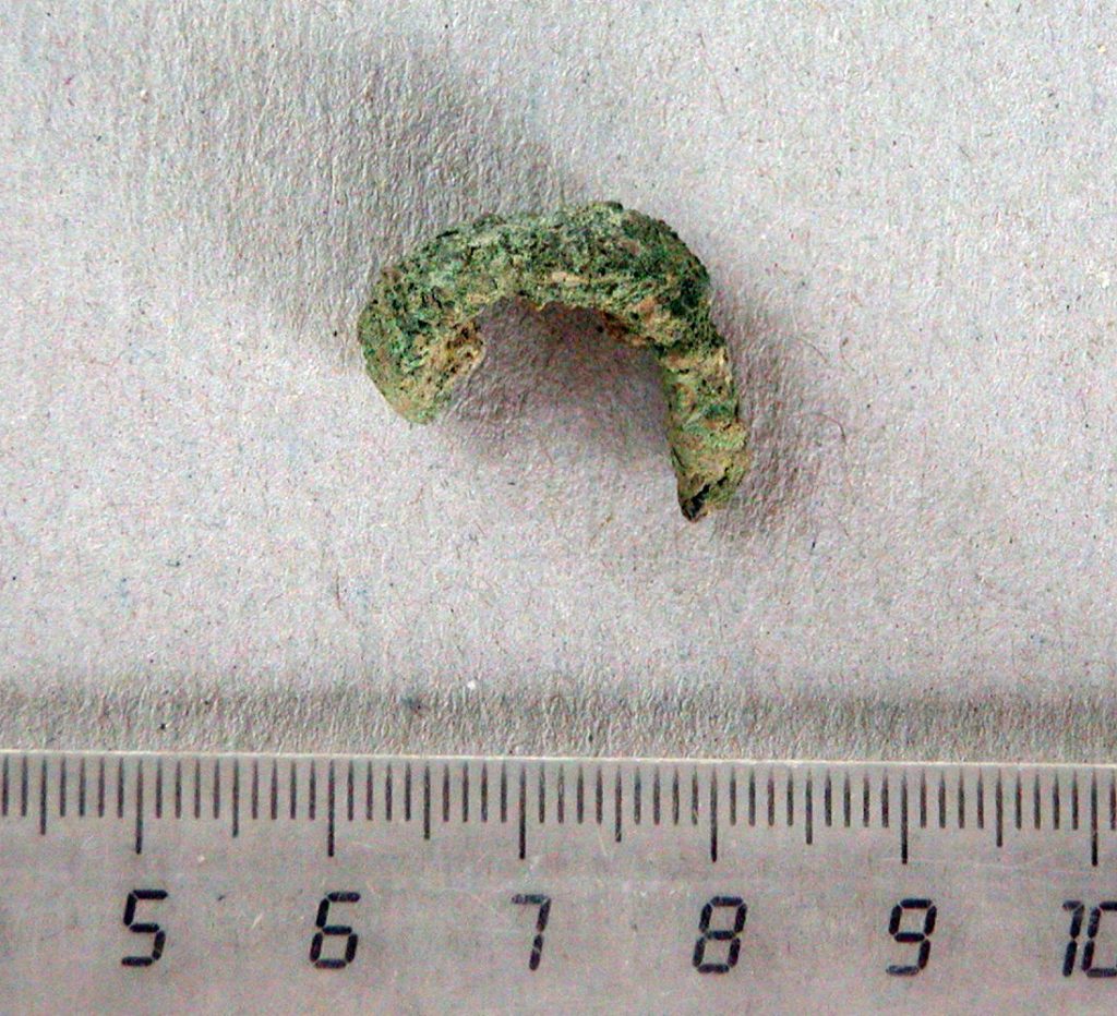 Fragment of iron finger ring