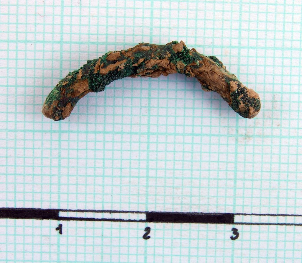 Fragment of iron rod