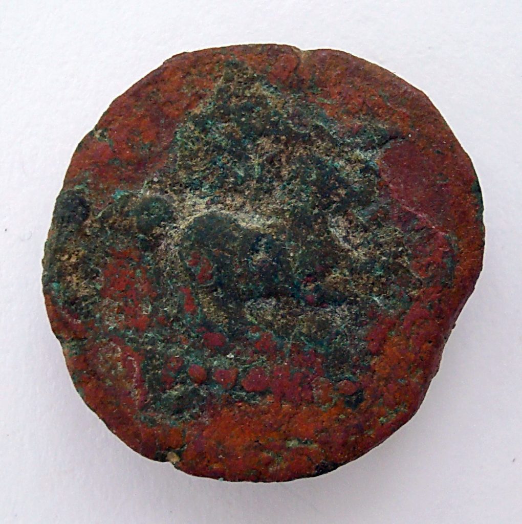 Bronze coin of Euthydemus